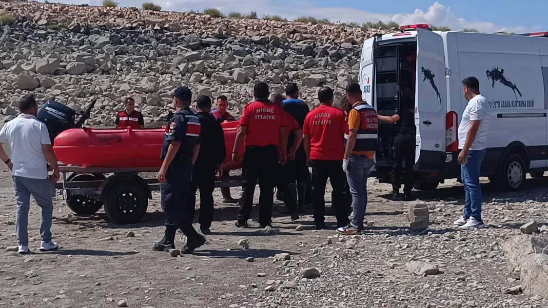 Niğde'de baraj gölünde acı son: Baba ve kızının cansız bedenleri bulundu 2